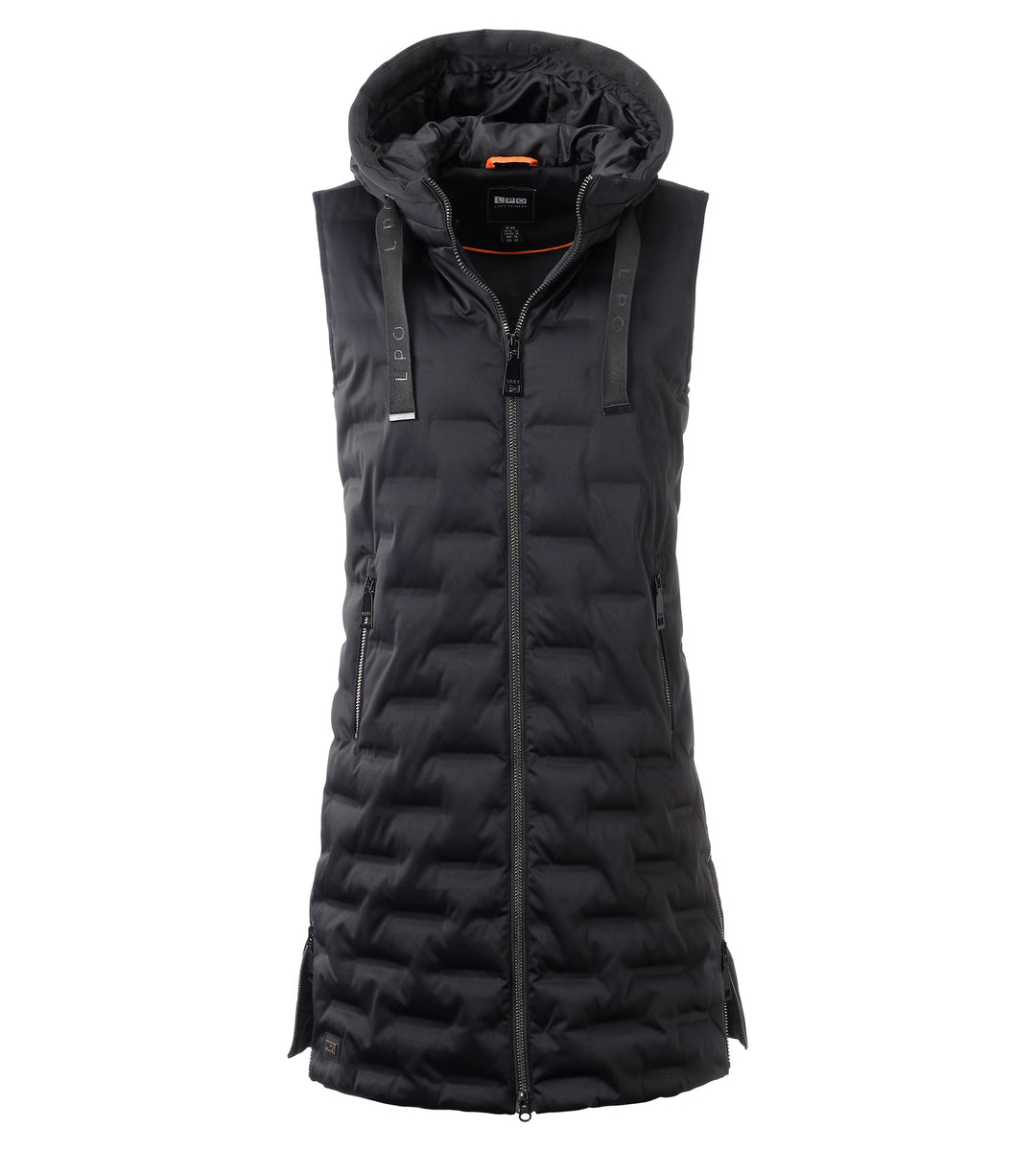 Steppweste Westen Mit Fellkapuze Damen Winterjacke Lange Fell