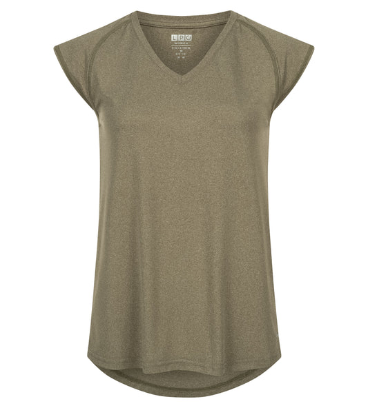 LPO Funktionstop, Top - Anabel in Farbe hellbraun, Damen