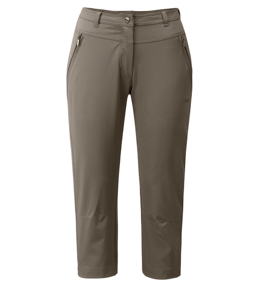 LPO Trekkinghose, 3/4-Hose - Cosima in Farbe hellbraun, Damen