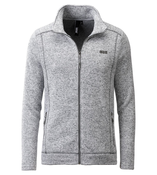 LPO Feinstrickjacke, Fleecejacke - Owen 2 in Farbe hellgrau, Herren