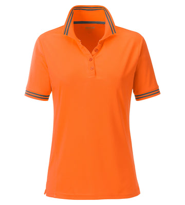 LPO Funktionspolo, Poloshirt - Amanda 3 in Farbe orange, Damen