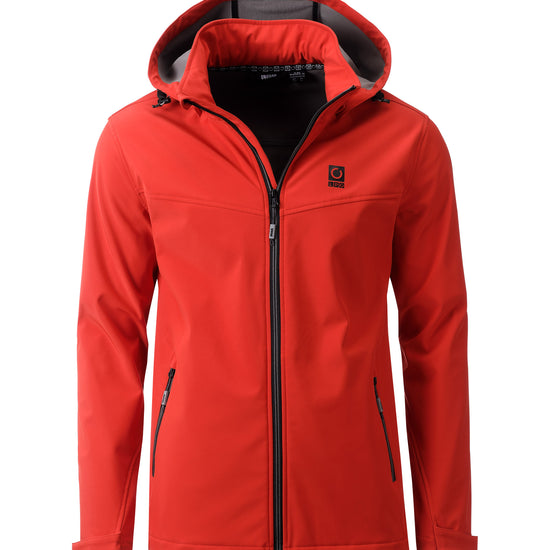 LPO Softshelljacke mit Fleecefutter - Melvin in Farbe rot, Herren