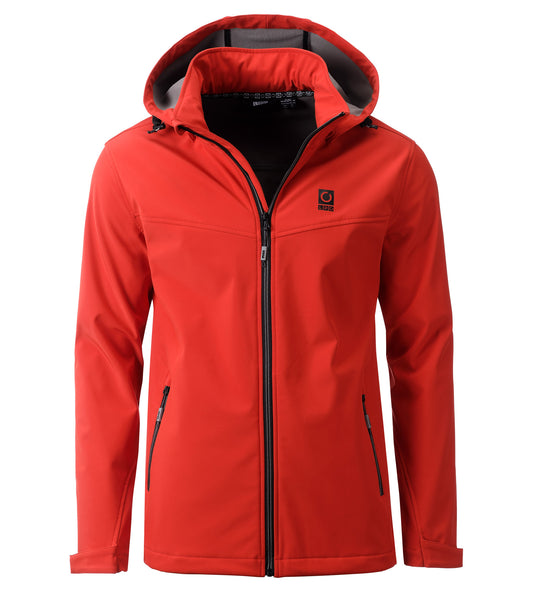 LPO Softshelljacke mit Fleecefutter - Melvin in Farbe rot, Herren