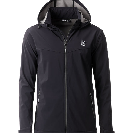 LPO Softshelljacke mit Fleecefutter - Melvin in Farbe schwarz, Herren