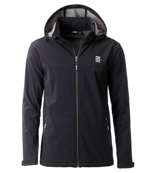 LPO Softshelljacke mit Fleecefutter - Melvin in Farbe schwarz, Herren