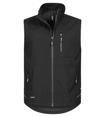 LPO Softshellweste, Funktionsweste - Hajo in Farbe schwarz, Herren