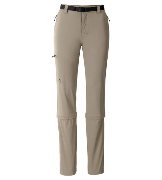 LPO Zip-Off-Hose, Trekkinghose - Coralie in Farbe khaki, Damen