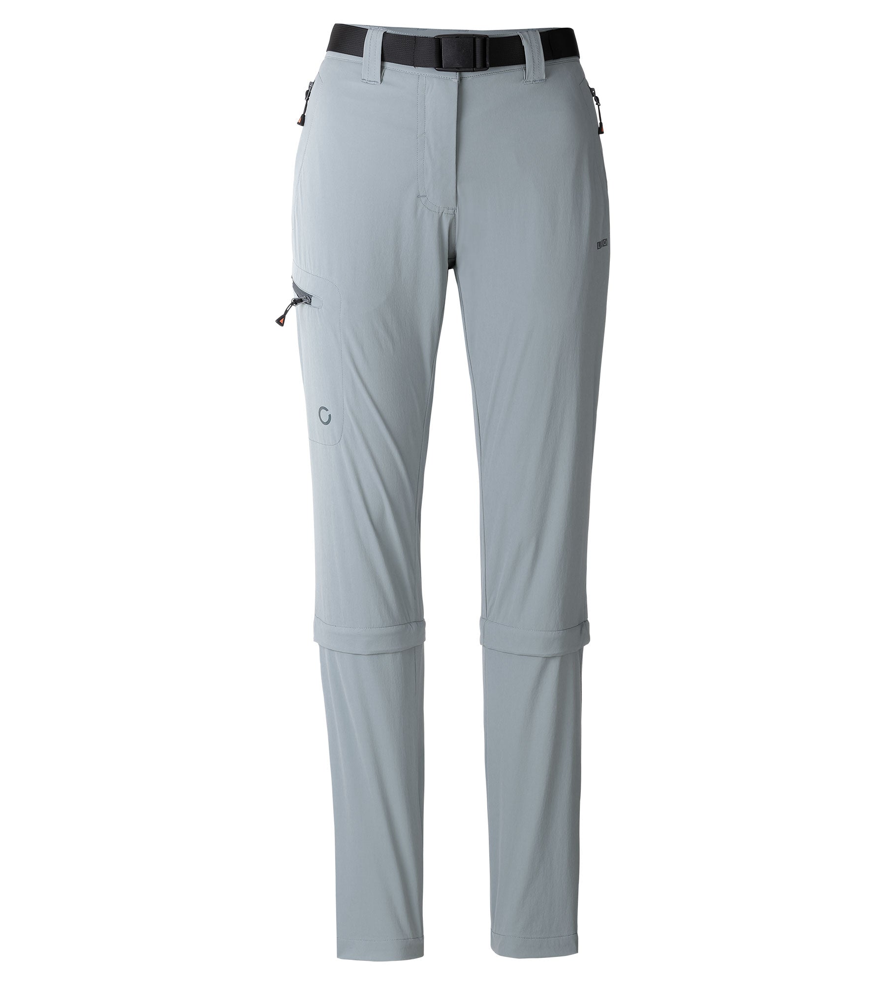 LPO Zip-Off-Hose, Trekkinghose - Coralie in Farbe graugrün, Damen