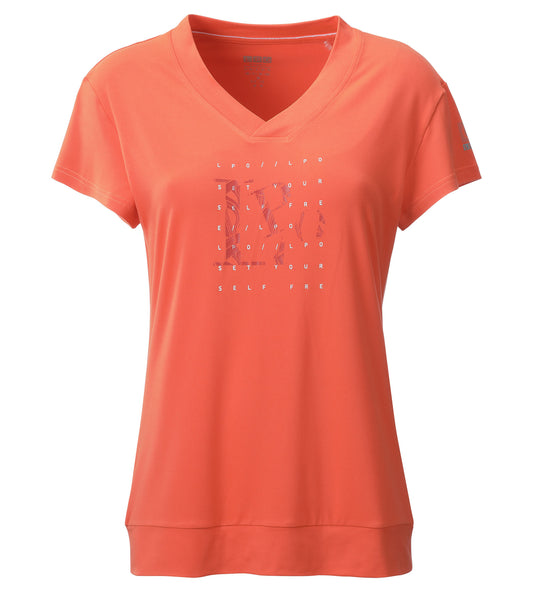 LPO Funktionsshirt, T-Shirt - Brietta in Farbe koralle, Damen