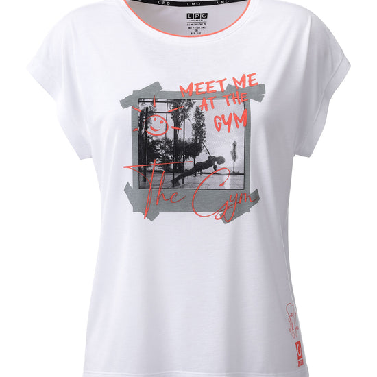 LPO Funktionsshirt, T-Shirt - Cara in Farbe weiß, Damen