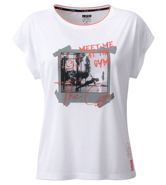 LPO Funktionsshirt, T-Shirt - Cara in Farbe weiß, Damen