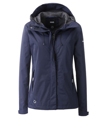 LPO Outdoorjacke, wasserdichte Wanderjacke - Paula in Farbe dunkelblau, Damen