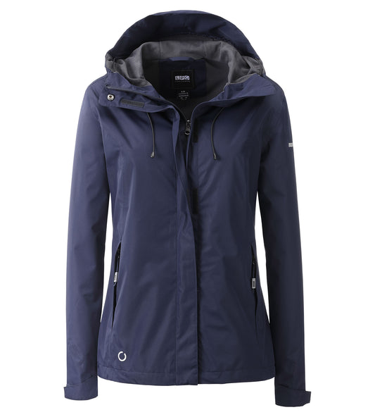 LPO Outdoorjacke, wasserdichte Wanderjacke - Paula in Farbe dunkelblau, Damen