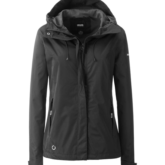 LPO Outdoorjacke, wasserdichte Wanderjacke - Paula in Farbe schwarz, Damen