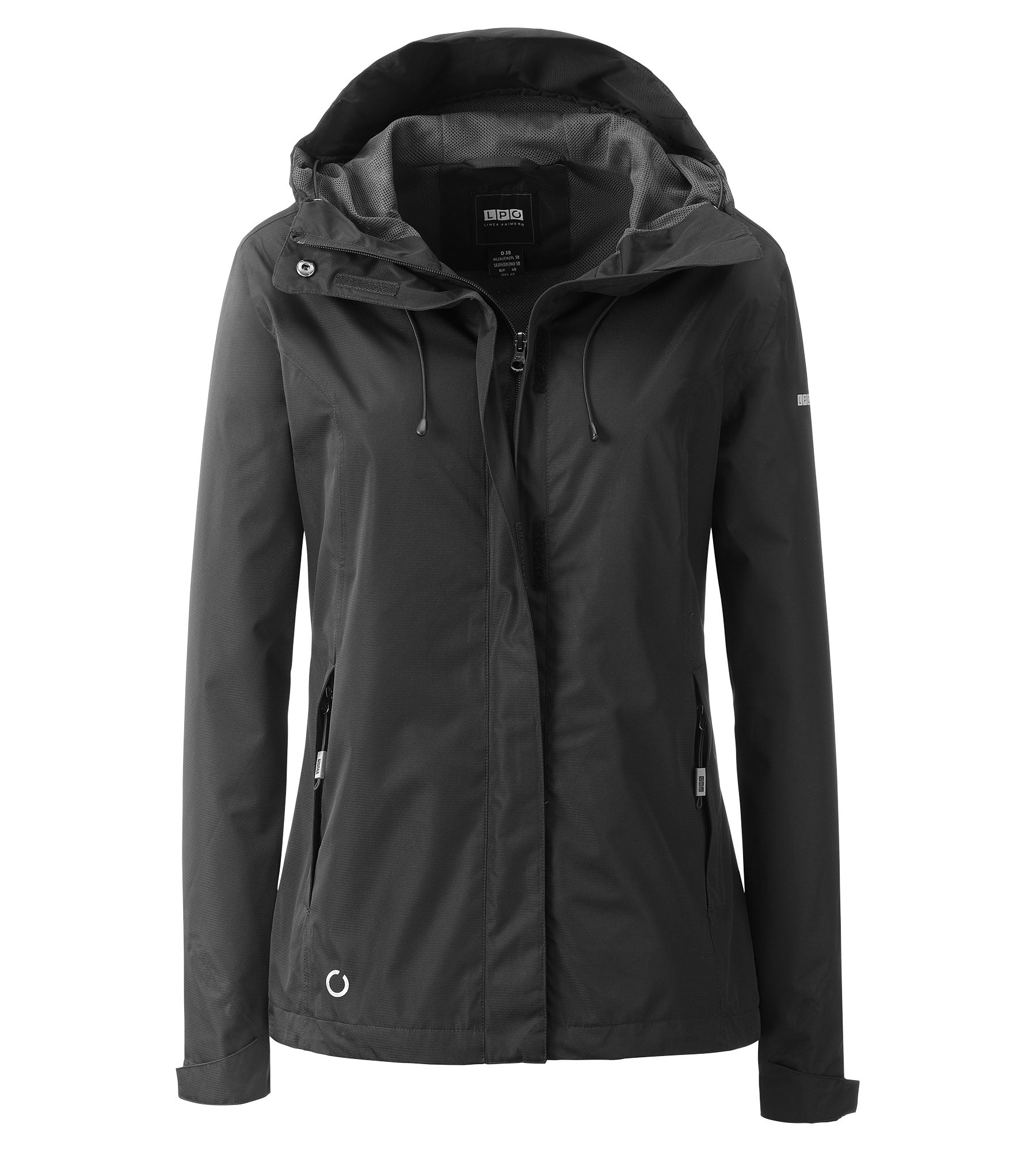 LPO Outdoorjacke, wasserdichte Wanderjacke - Paula in Farbe schwarz, Damen