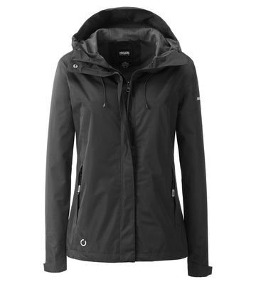 LPO Outdoorjacke, wasserdichte Wanderjacke - Paula in Farbe schwarz, Damen