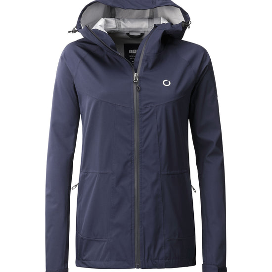 LPO Outdoorjacke, wasserdichte Wanderjacke - Franja in Farbe dunkelblau, Damen