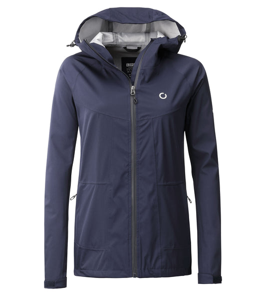 LPO Outdoorjacke, wasserdichte Wanderjacke - Franja in Farbe dunkelblau, Damen