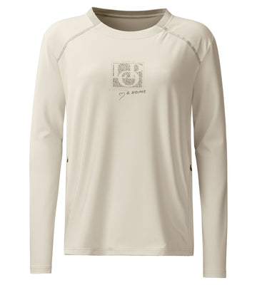 LPO Sweatshirt, Funktionsshirt - Lotta in Farbe creme, Damen