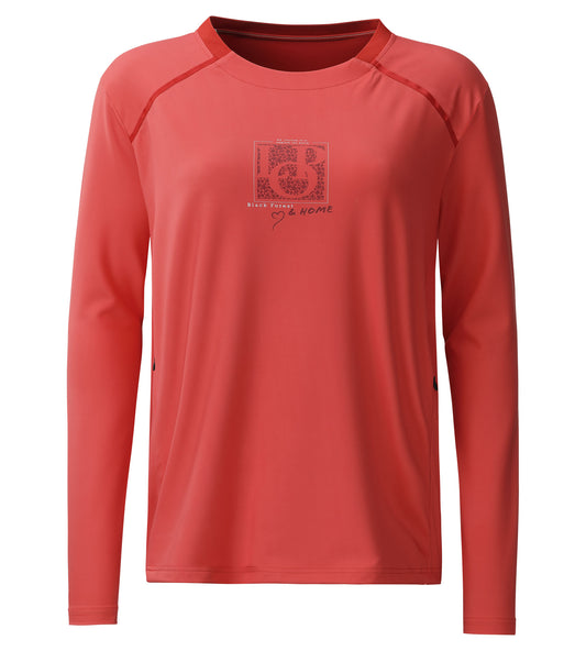 LPO Sweatshirt, Funktionsshirt - Lotta in Farbe rot, Damen