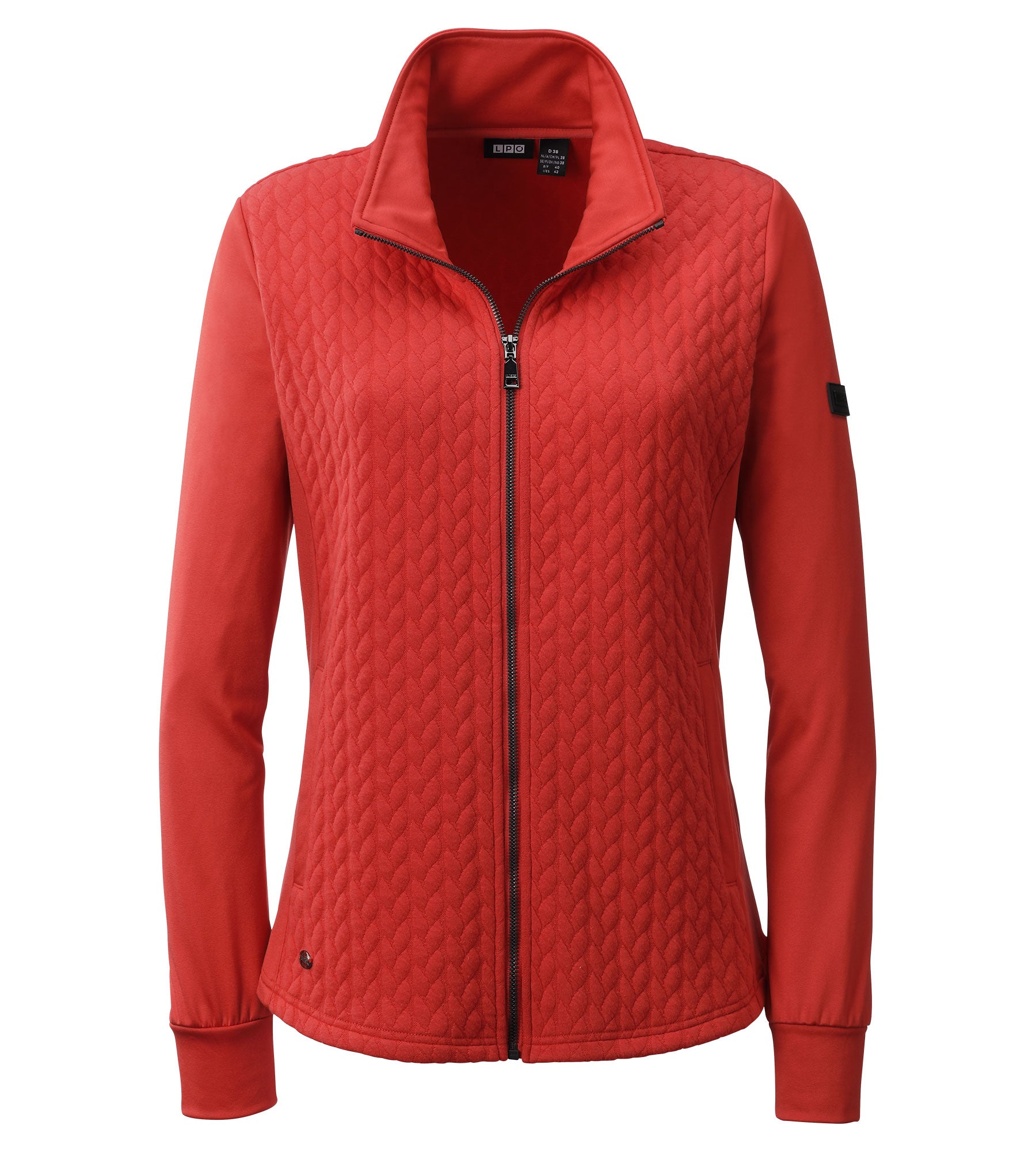 LPO Fleecejacke - Simona in Farbe rot, Damen
