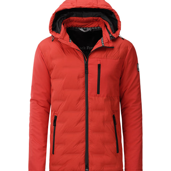 LPO Winterjacke, Steppjacke - Justin in Farbe rot, Herren