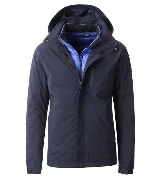 LPO 3 in 1 Jacke, Outdoorjacke Kosmo in Farbe dunkelblau, Herren