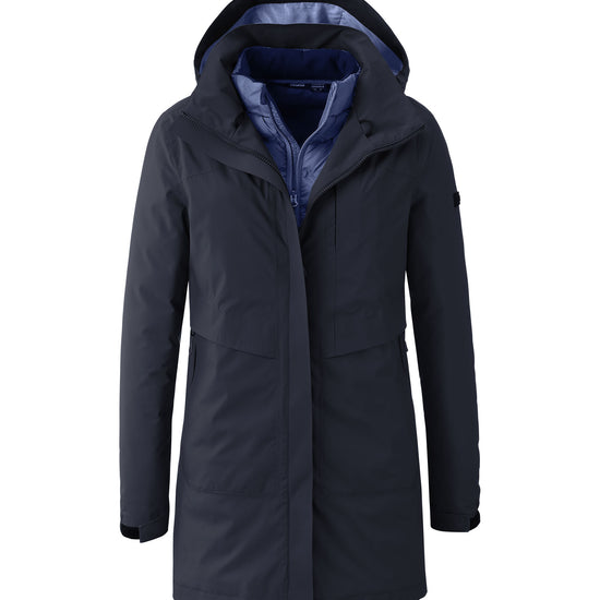 LPO 3 in 1 Parka, Funktionsparka - Mirell in Farbe dunkelblau, Damen