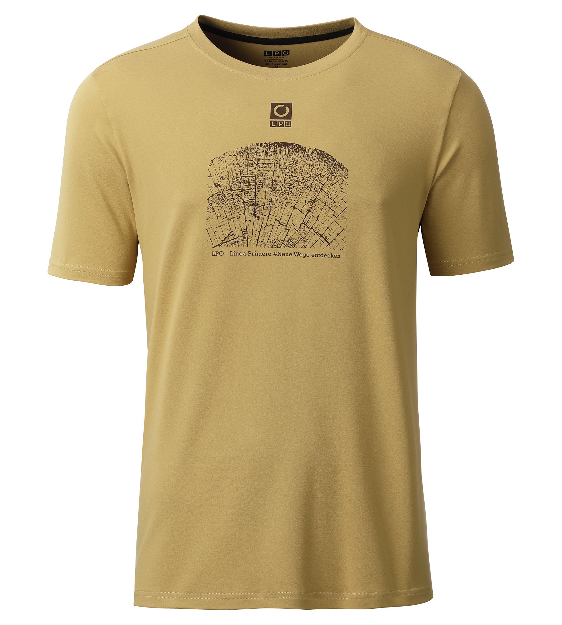 LPO Funktionsshirt, T-Shirt - Janosch in Farbe ocker, Herren