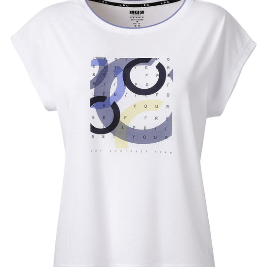 LPO T-Shirt, Sportshirt - Benita in Farbe weiß, Damen