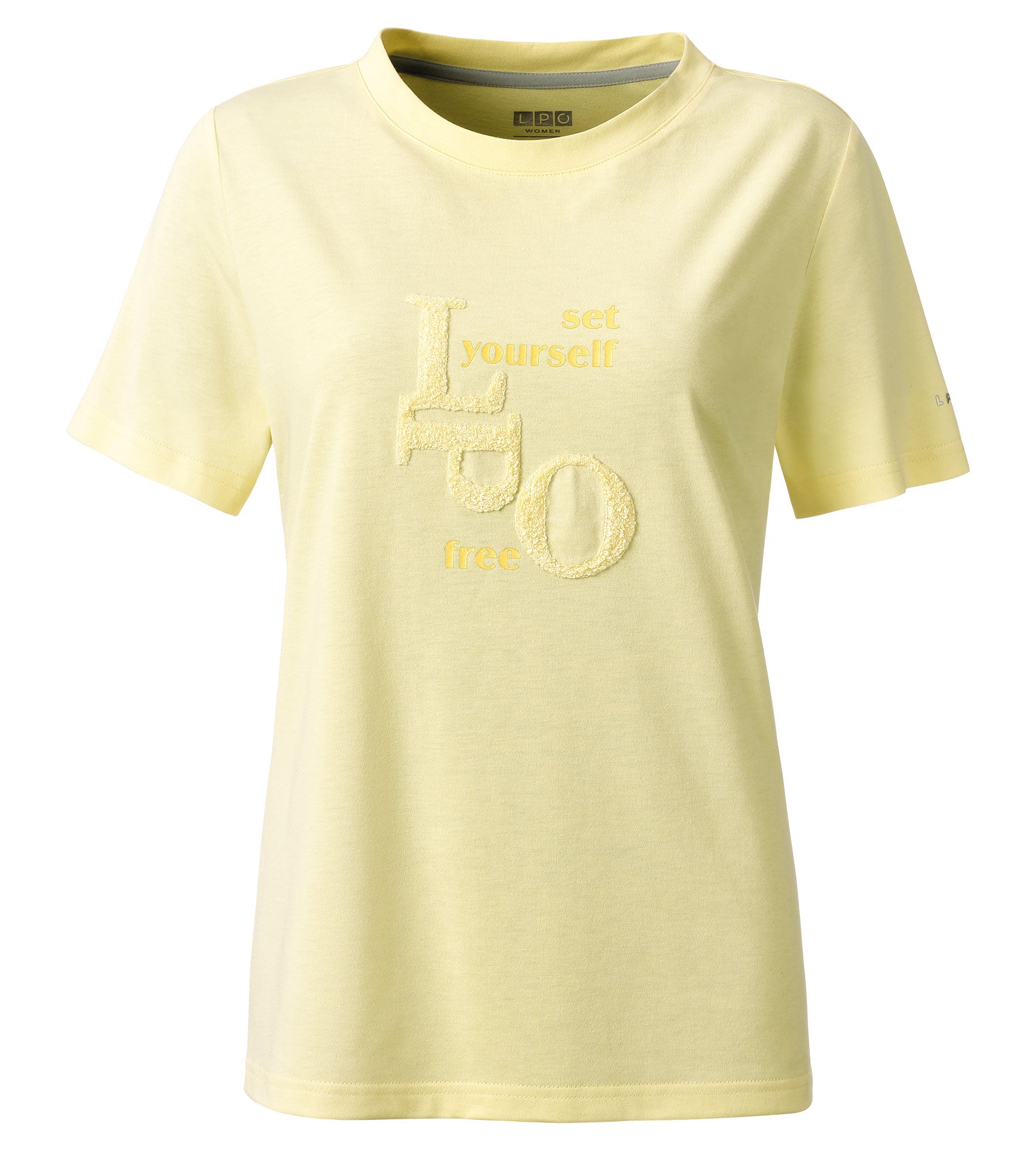 LPO T-Shirt, Baumwolle- Nikole in Farbe beere, Damen