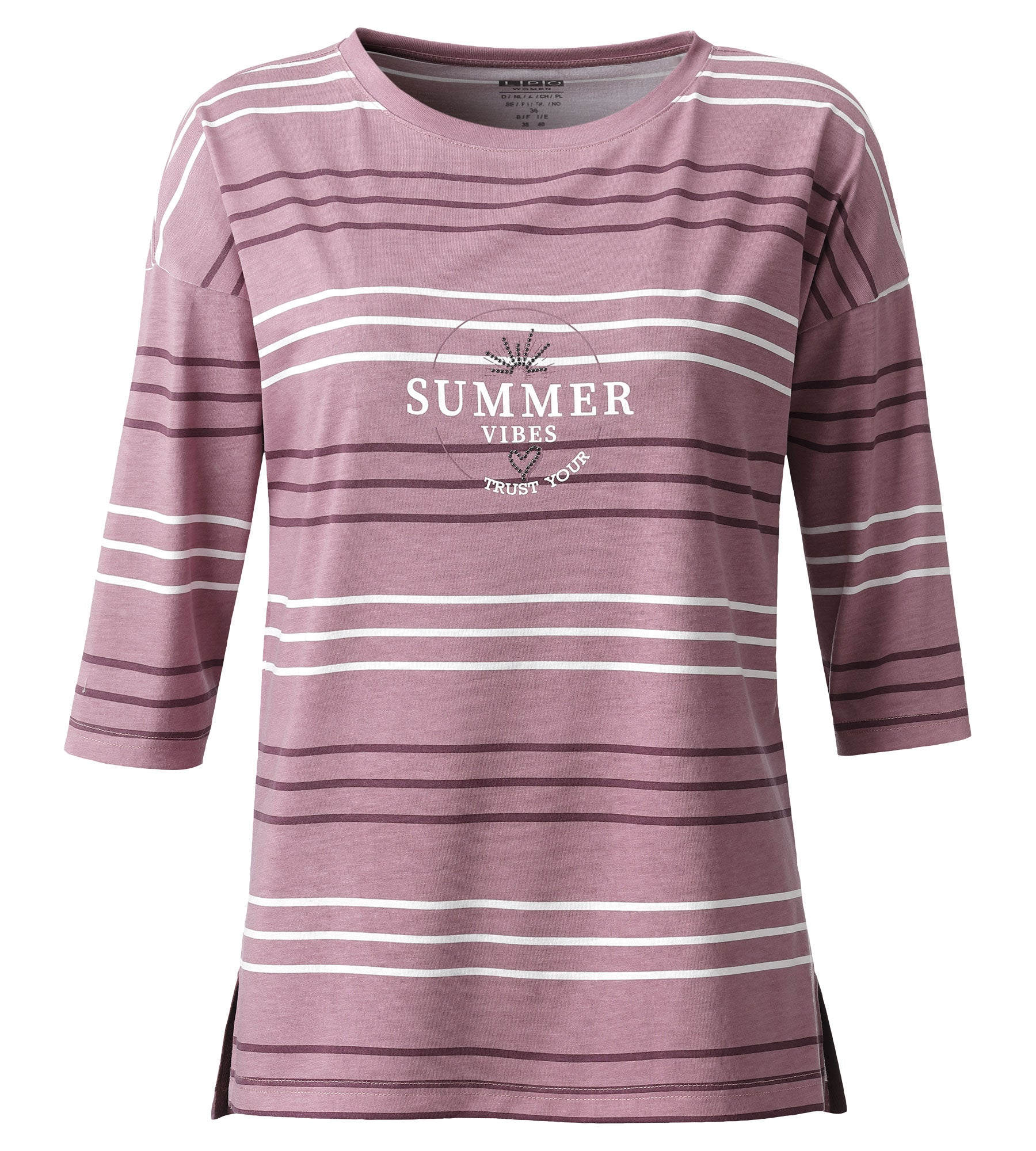 LPO T-Shirt, supersoft - Madlen in Farbe rosa, Damen