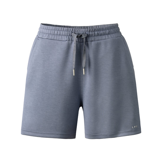 LPO Shorts, supersoft - Paisley in Farbe graublau, Damen