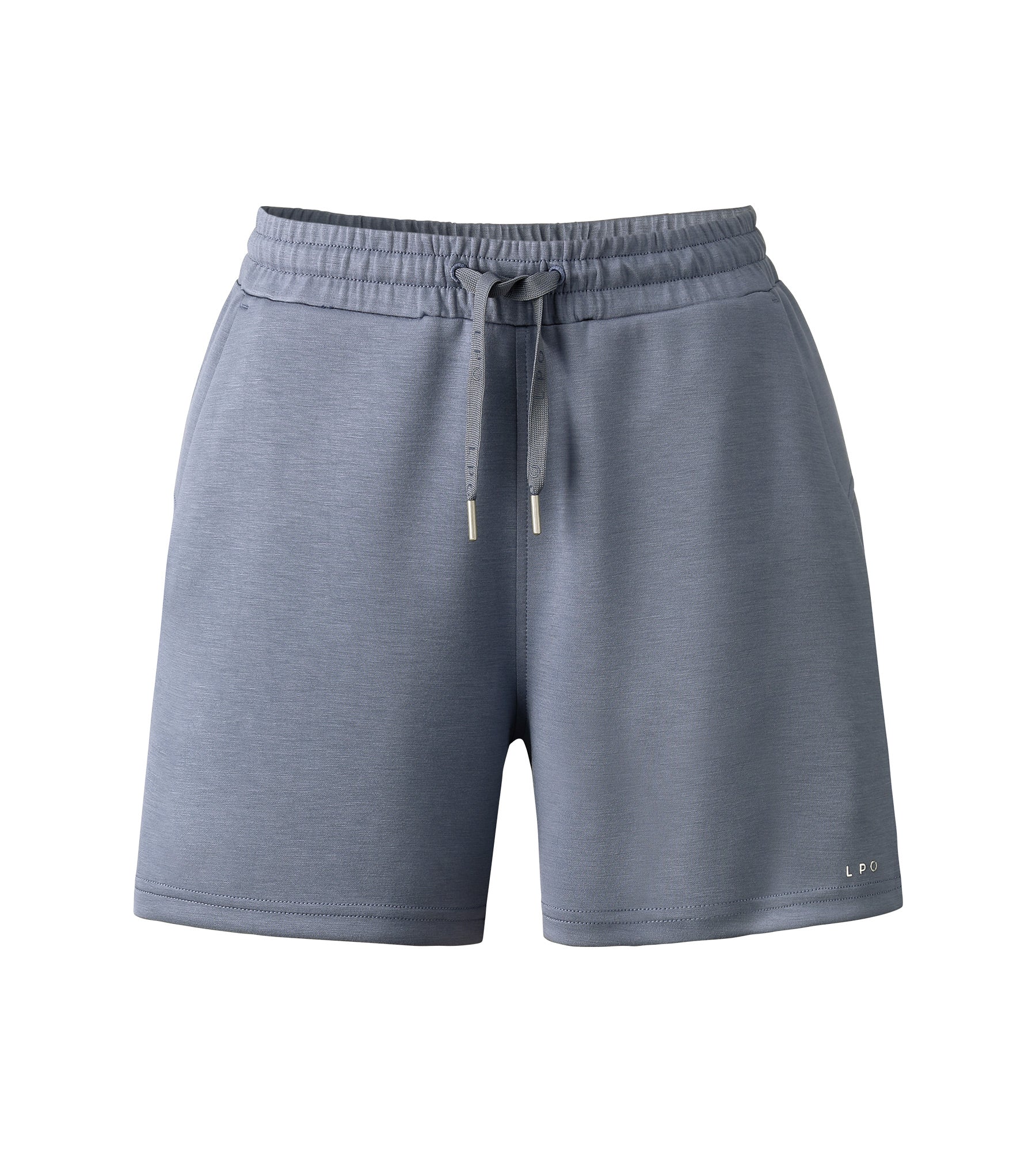 LPO Shorts, supersoft - Paisley in Farbe graublau, Damen