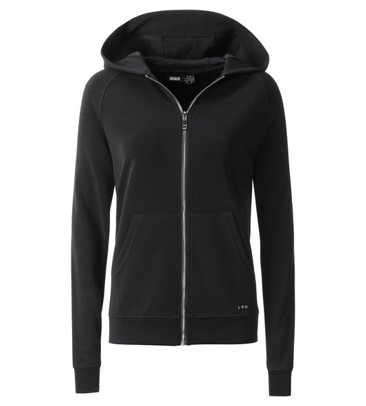 LPO Sweatjacke, Kapuzenjacke - Alea in Farbe schwarz, Damen