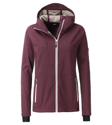 LPO Leichte Softshelljacke - Lia in Farbe bordeaux, Damen