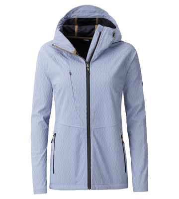 LPO Leichte Softshelljacke - Lia in Farbe graublau, Damen