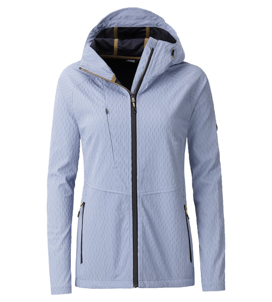 LPO Leichte Softshelljacke - Lia in Farbe graublau, Damen