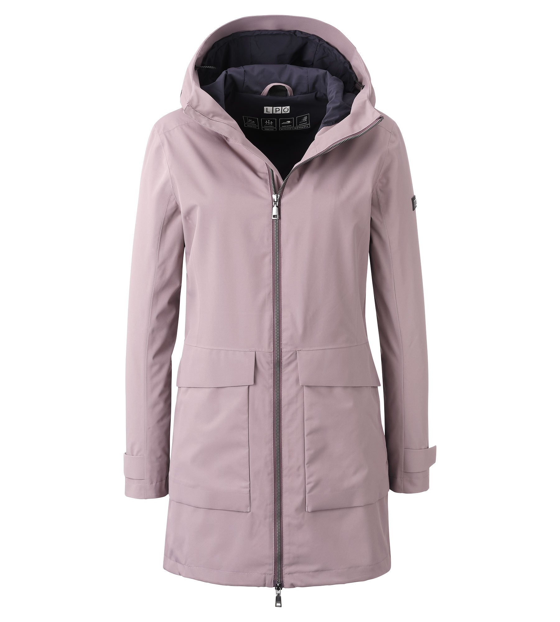 LPO Outdoorparka, wasserdichter Parka - Henriette in Farbe mauve, Damen