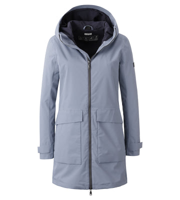 LPO Outdoorparka, wasserdichter Parka - Henriette in Farbe graublau, Damen