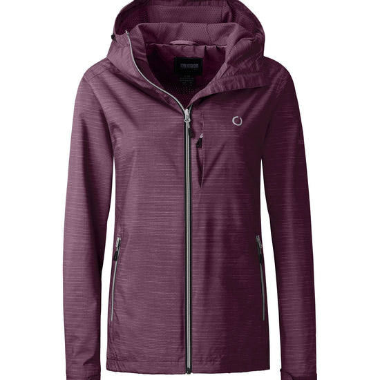 LPO Outdoorjacke, wasserdichte Wanderjacke - Kiara in Farbe beere, Damen
