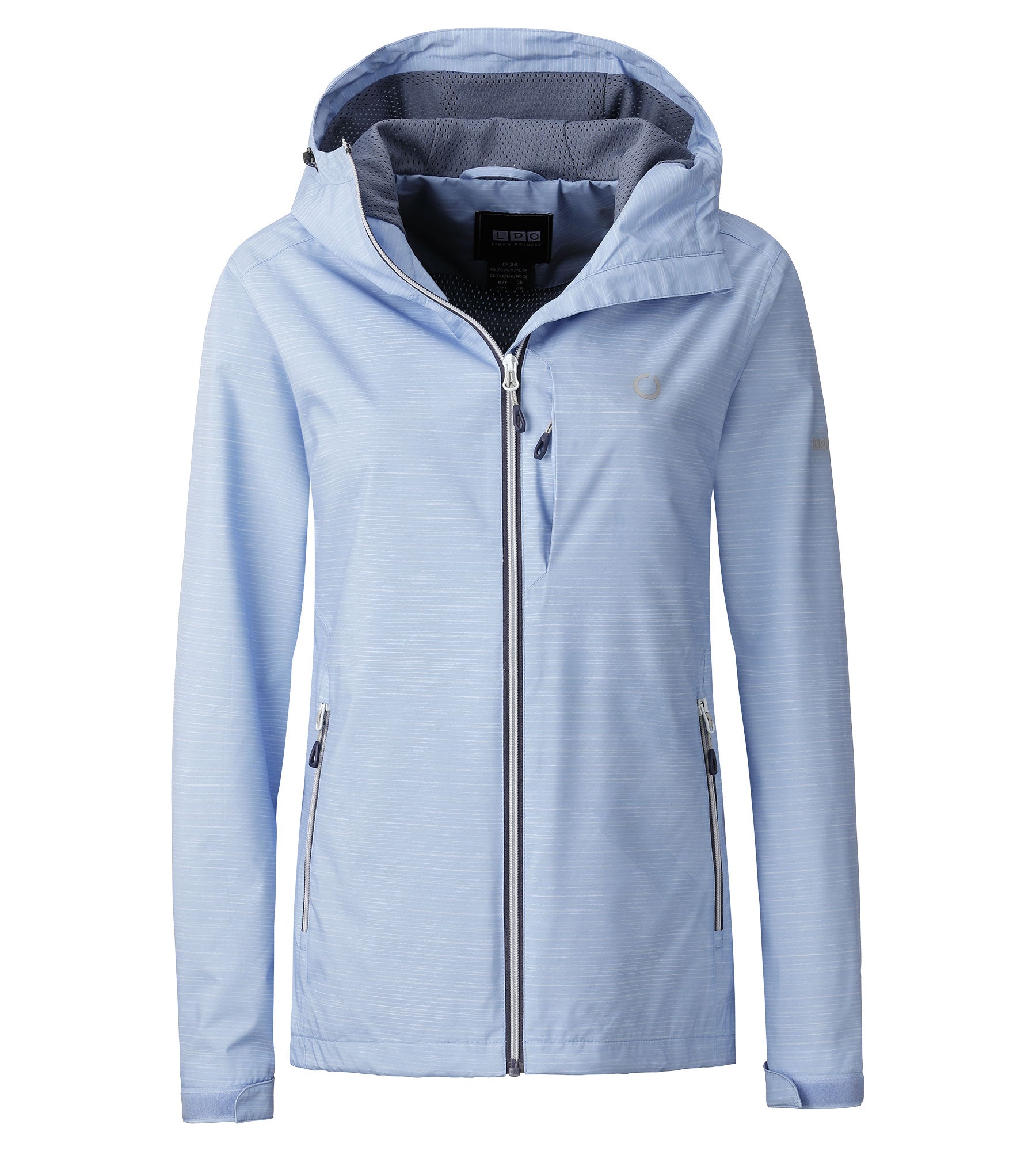 LPO Outdoorjacke, wasserdichte Wanderjacke - Kiara in Farbe hellblau, Damen