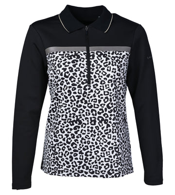 Langarm Poloshirt Emira