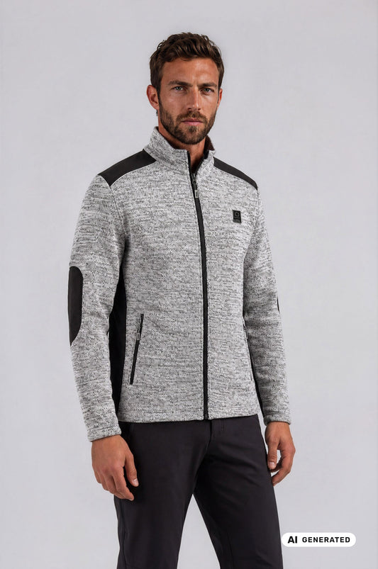 Grobstrickjacke Yanik
