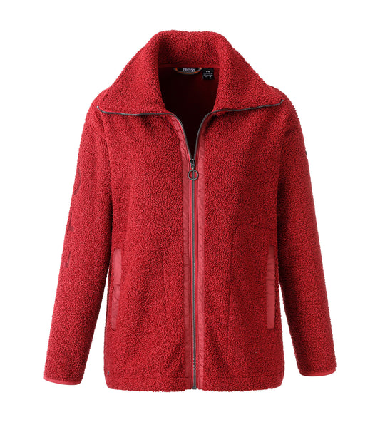 Fleece-Langjacke Tayra