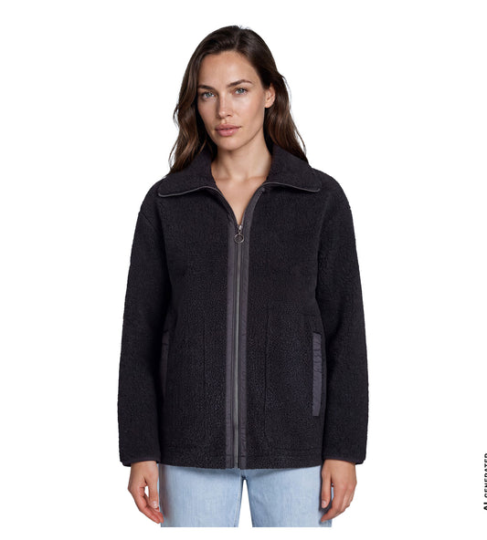 Fleece-Langjacke Tayra