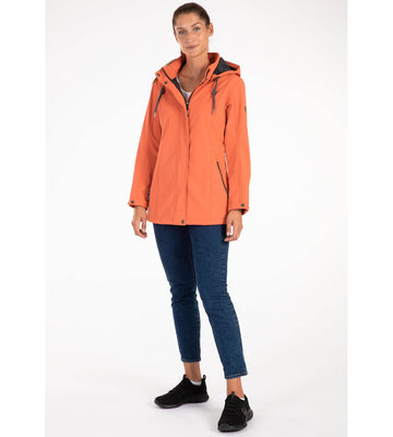 LPO Softshellmantel, mit Fleece - Neeke in Farbe koralle, Damen