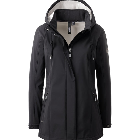 LPO Softshellmantel, mit Fleece - Neeke in Farbe schwarz, Damen