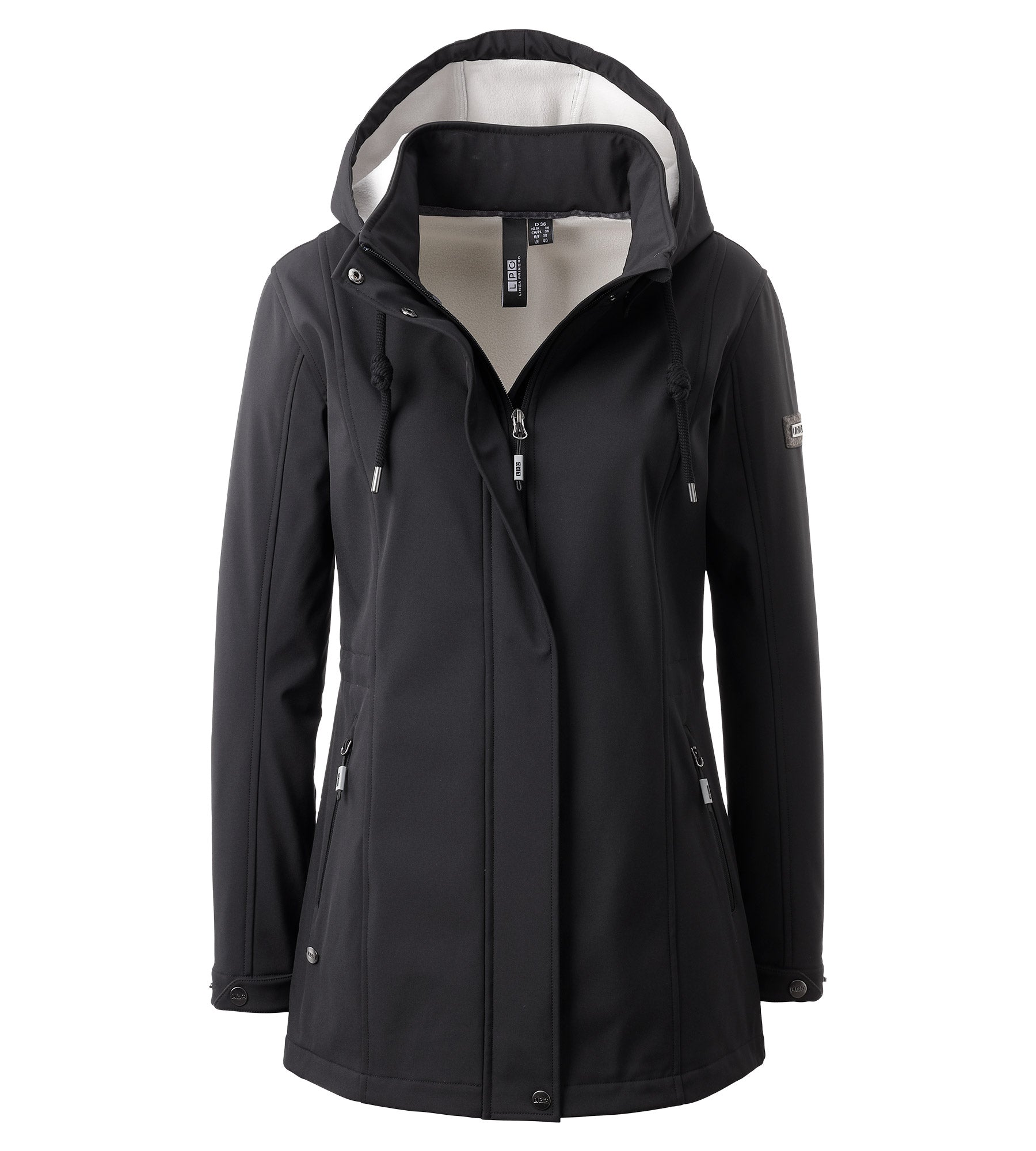 LPO Softshellmantel, mit Fleece - Neeke in Farbe schwarz, Damen