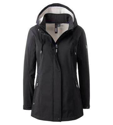 LPO Softshellmantel, mit Fleece - Neeke in Farbe schwarz, Damen